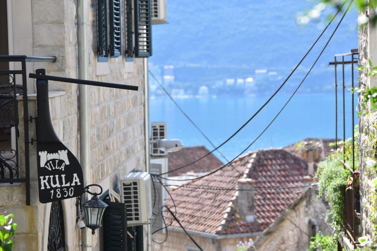 Vila Kula 1830 Apartments Herceg Novi Esterno foto
